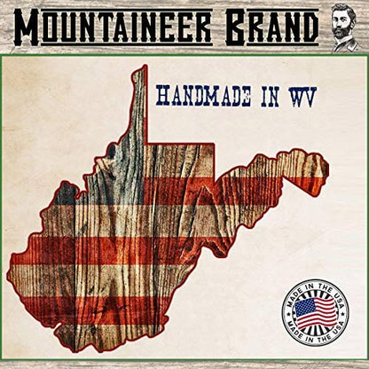 Mountaineer Brand Natural Beard Oil with Lime & Sage Scent | Made in West Virgina | Hydrates, Moisturises, Softens & Conditions for Beard Growth | Treats Dry Itchy Beards for Men | 2oz