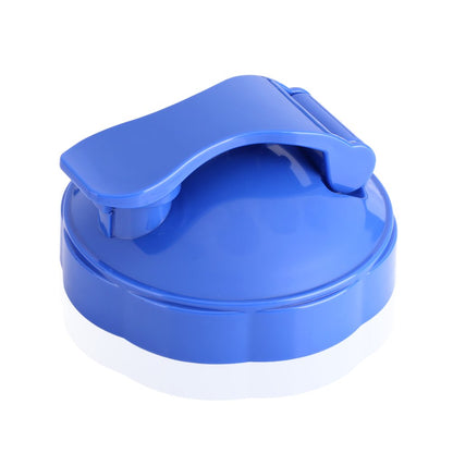 Generic Flip Top To Lid, Replacement Part Seal Flip Top Lid for 600W 900W Juicer Bottle or Blender, Replacement Cup To Lid with Seal (Blue), Genericdv7ezno1uf-03