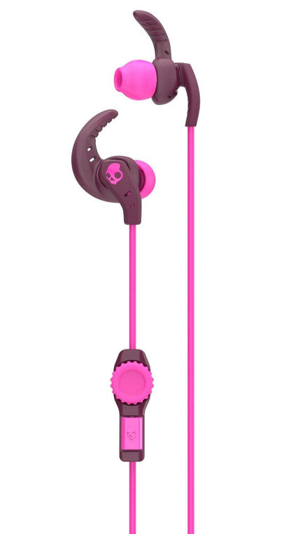 Skullcandy S2WIHX-449 XTplyo in-Ear Sport Earbuds, Plum/Pink