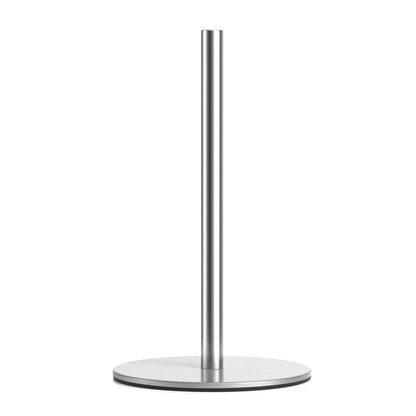 Silver Paper Towel Holder Free-Standing, Premium Stainless Steel Paper Rolls Organizer, Classic Fashion Kitchen Roll Dispenser