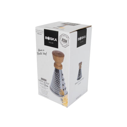 Boska Stainless Steel Table Grater - Best for Cheese, Chocolate, and Vegetables - Multifunctional Rust-Proof Shredder - Manual Handheld Flaker - 10 Year Warranty