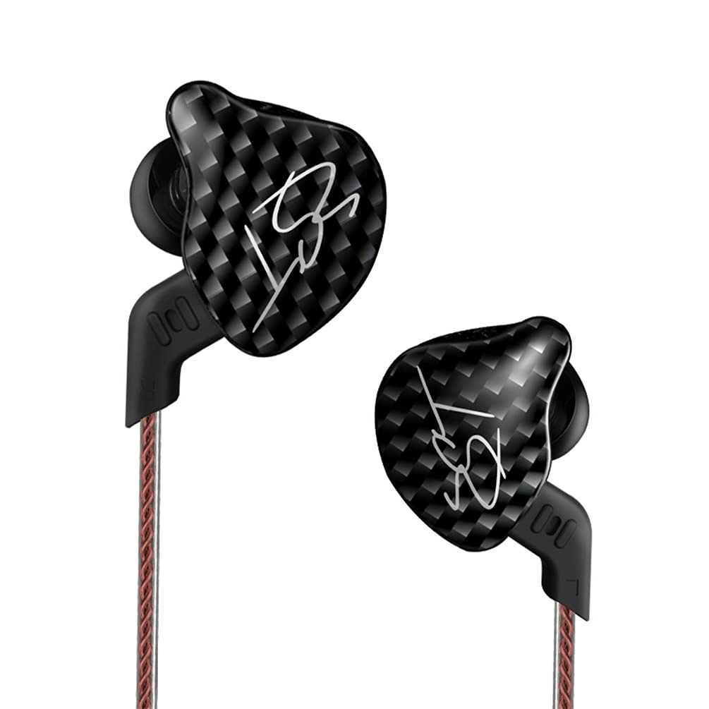 KZ ZST 1BA 1DD in Ear Earphone Clear HiFi Monitor Earbuds Wired Sport Gaming Earphone for Musician Singer Audiophile