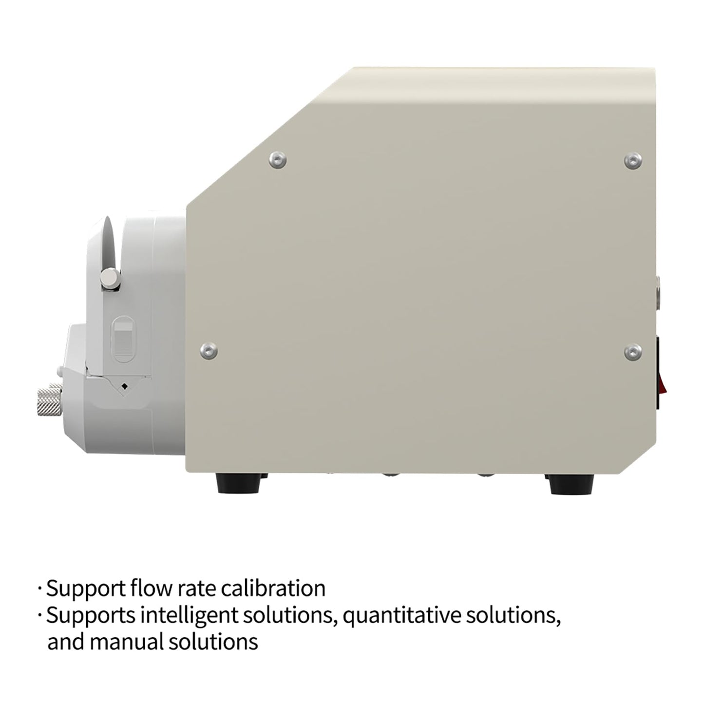 Kamoer UIP V3 Intelligent 0.1~1500ml/min High Flow Peristaltic Pump with High-Precision Closed-Loop Stepper Motor 100V~240VAC Dosing Pump Foot Switch (UIP-V3 Single Head)