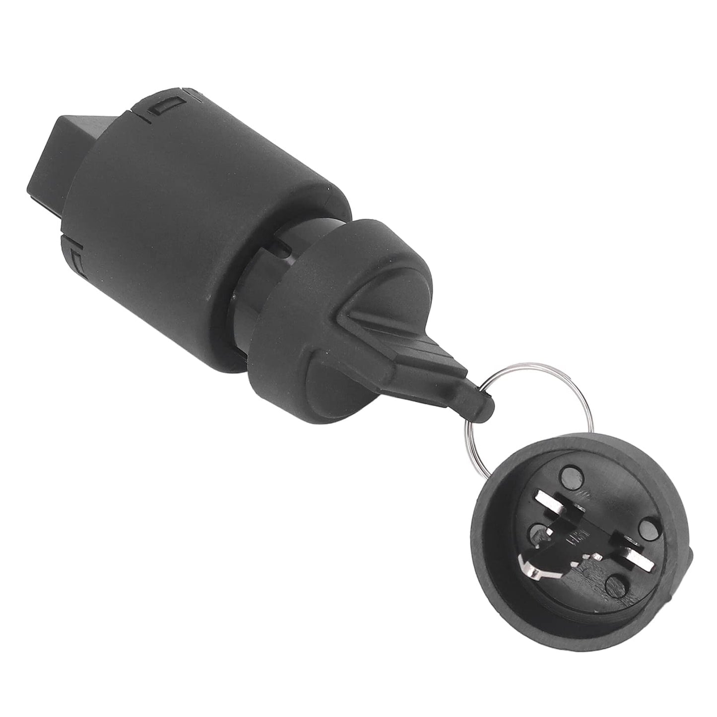 Hapivida Ignition Starter Switch, 2 Keys ABS Key Switch with Lock