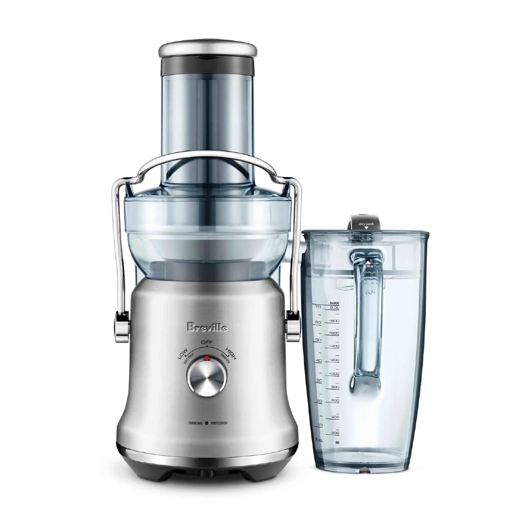 Breville BJE530BSS Juice Fountain Cold Plus, 70 fl oz, Brushed Stainless Steel