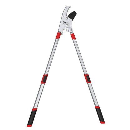 GARTOL Heavy-Duty Extendable Loppers, 28"-41" Telescopic Tree Trimmer, Double Ratcheting Branch Cutter, Anvil Lopper for Thick Branches, Cuts 2" Dry Wood