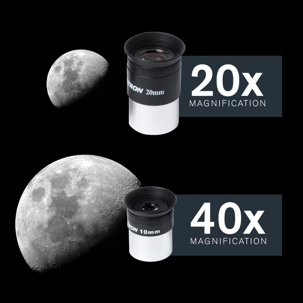 Celestron Travel Scope 70 Portable Refractor Telescope – 70mm Aperture, Fully-Coated Glass Optics – Includes Tripod, Backpack & Software – Ideal for Beginners & Travel