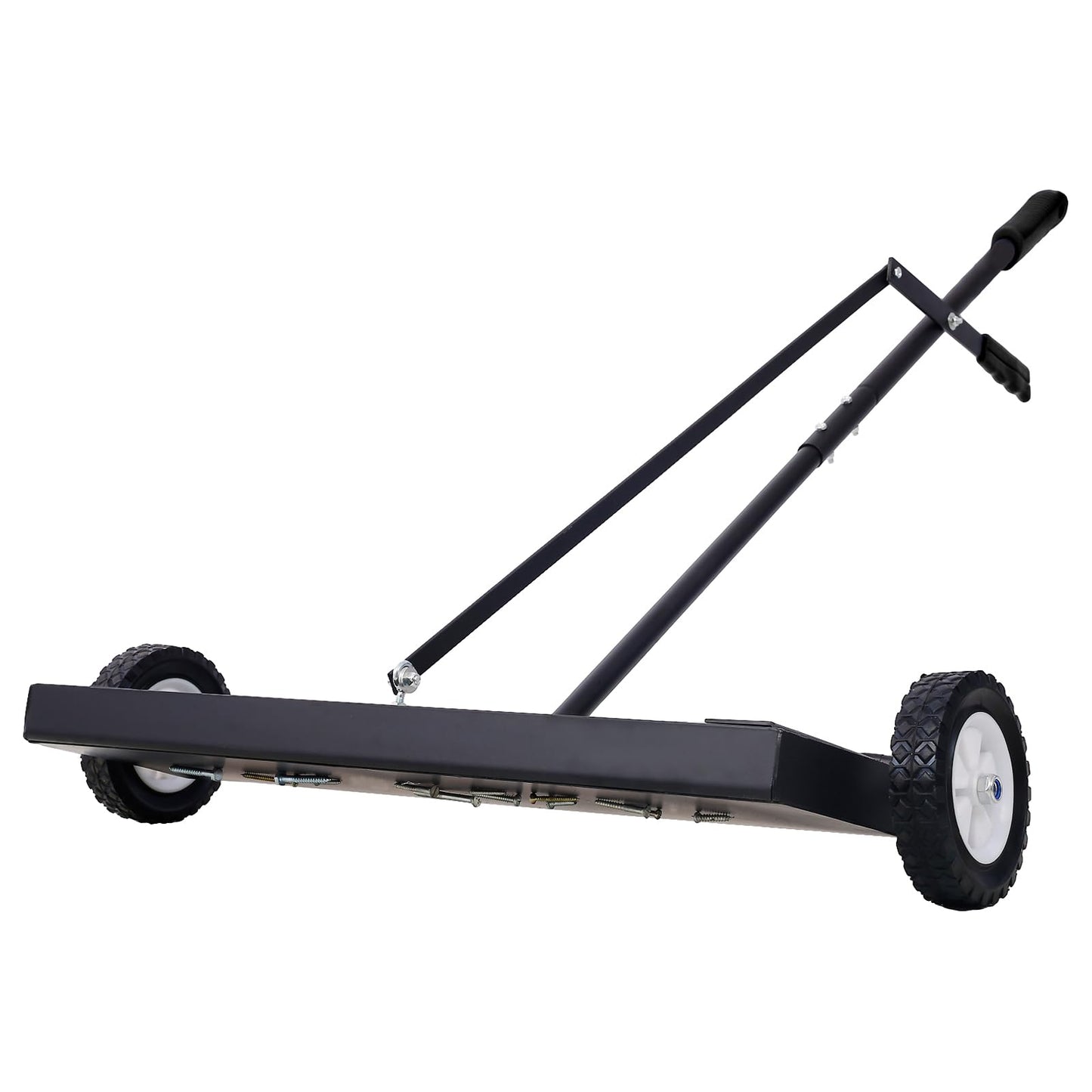 SPOFLYINN 24'' Rolling Magnetic Pick-Up Sweeper, One Size, 24 Inches