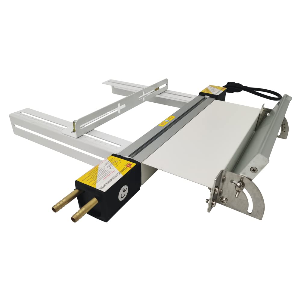 PreAsion 110V Acrylic Plastic Heat Bending Machine 24inch/60cm with Bracket Angle Adjustment PVC Bender