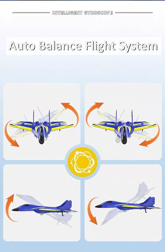 Remote Control Airplane for KidsRC Airlane RTF2 Channels RC Plane with Gyro Durable EPP Foam RC Jet Toys for Indoor &amp Outdoor Easy to Fly RC Aircraft for Adults &amp Beginner