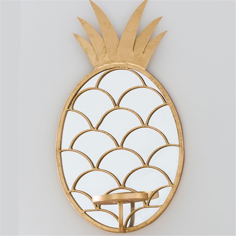 Candlestick Holders Living Room Candlestick Wall Decoration Light Luxury Iron Pineapple Candle Holder Candle Holders