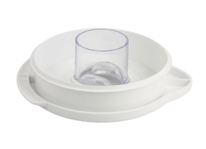 124462-000-805 Glass Blender Jar Lid Replacement 110404-000-805 Fits for Oster Blender Jars that Measure 5 1/2" at the Top -White