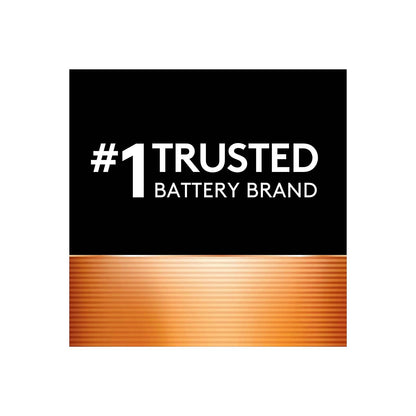Duracell - CopperTop 9V Alkaline Batteries - long lasting, all-purpose 9 Volt battery for household and business - Pack of 12