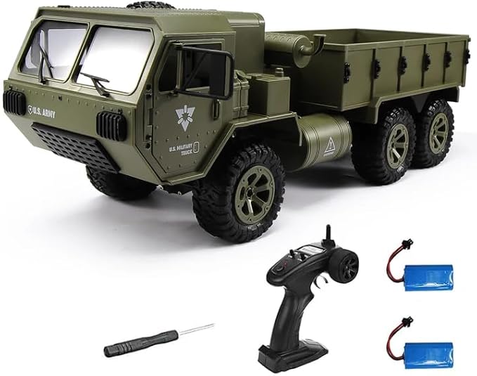 FY004 1/16 6wd Rc Car Full Proportional Steering Throttle 2.4G High-Speed Rc Climbing Car High Simulation Pickup Model Can Be Modified Off-Road Remote Control Truck Outdoor Adult And Children'S Toys