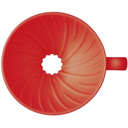 Hario VDCR-02R V60 02 Coffee Dripper Ceramic Red Coffee Drip for 1-4 Cups
