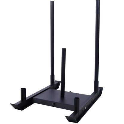 Weight Training Pull Sled, Steel Workout Equipment for Athletic Exercise and Speed Improvement
