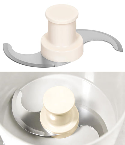 27055 Replacement S Blade Compatible with Robot Coupe R2, R2N, R2B, R2U Commercial Food Processor, Stainless Steel S Smooth Blade Assembly