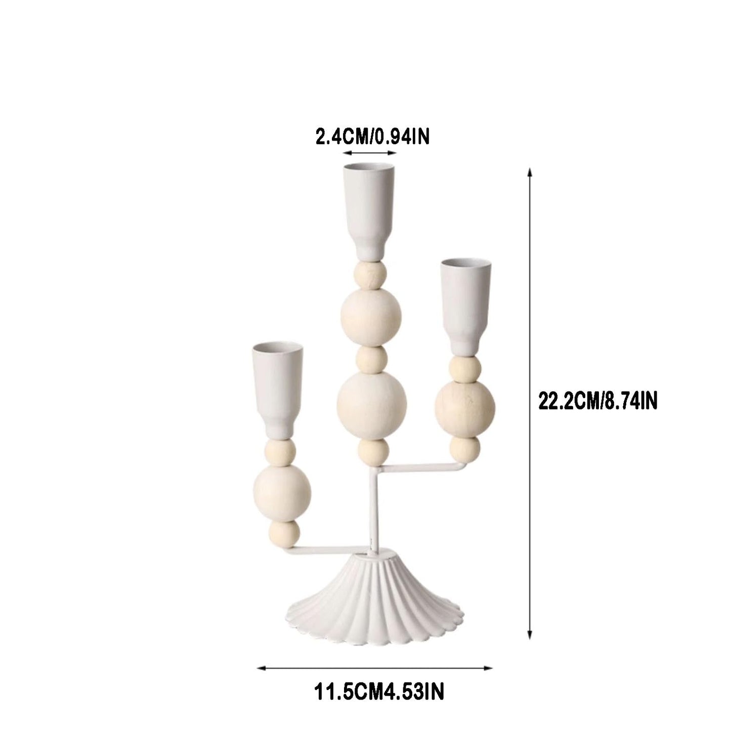 YUHUAWF Candle Holderss Candlestick Ornament Candle Pedestal Base Decorative Candle Taper Holders Set Decorative Candlestick