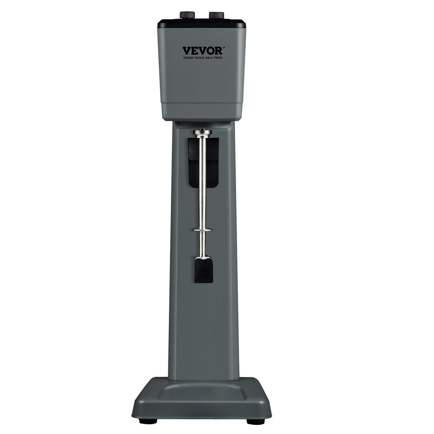 VEVOR Milkshake Machine, 375W Milkshake Maker Mixer, Single Head Drink Mixer Blender Machine, 3-Speed Milkshake Blender with 820ml Stainless Steel Cup for Commercial