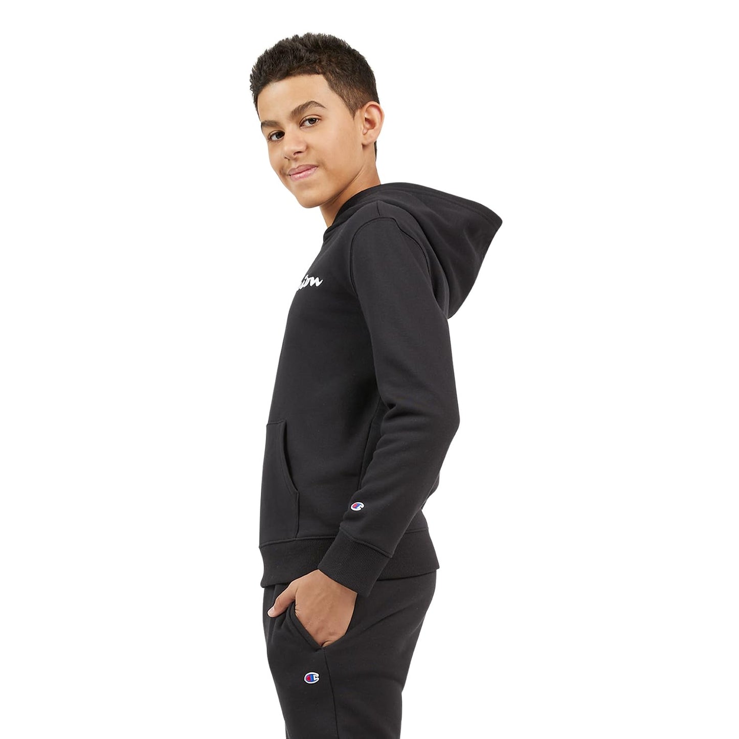 Champion Boys Hoodie for Kids Sweatshirt Fleece Youth Pullover With Hood
