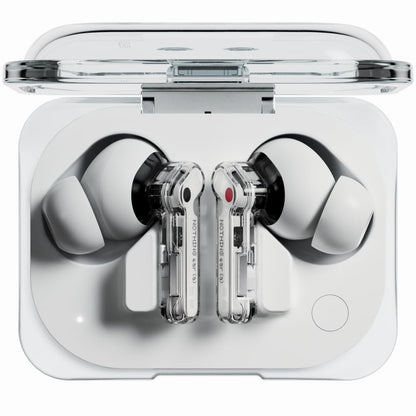 Nothing Ear (a) Wireless Earbuds, 45dB Hybrid Noise Cancelling Earbuds, Hi-Res Audio, Advanced Equaliser, Dual Connect, 6 Mics, 42.5H Playtime Ear Buds Wireless Bluetooth, White