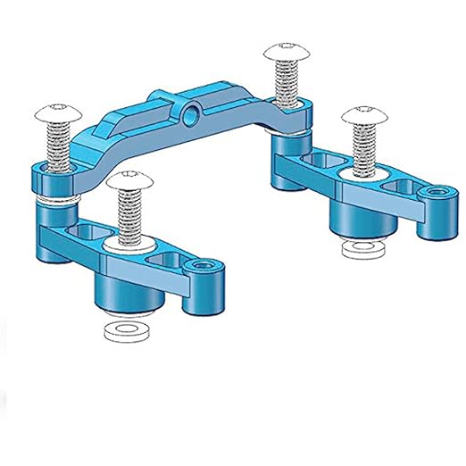 Aluminum Ball Bearing Crank Steering Set for Tamiya TT-02 TT-02D TT-02E