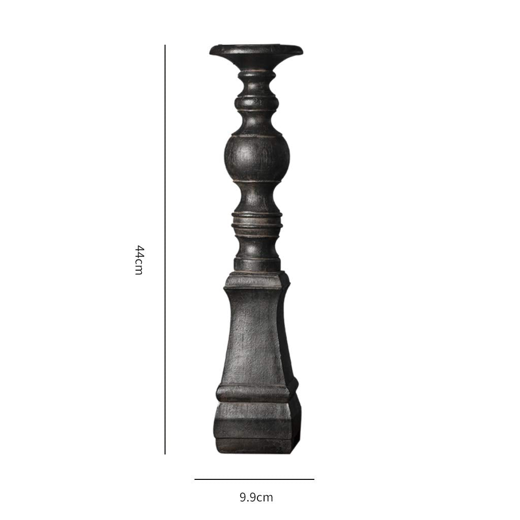 XILIN-1987 Candle Holderss Nordic Retro Candlestick Living Room Table Candlestick Home Wine Cabinet Study Supplies Decorative Candlestick