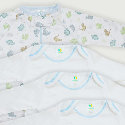 Spasilk 23-Piece Essential Layette Gift Set for Newborns, Clothes for Baby Boys and Girls, Baby Shower Gifts, 0-6 Months