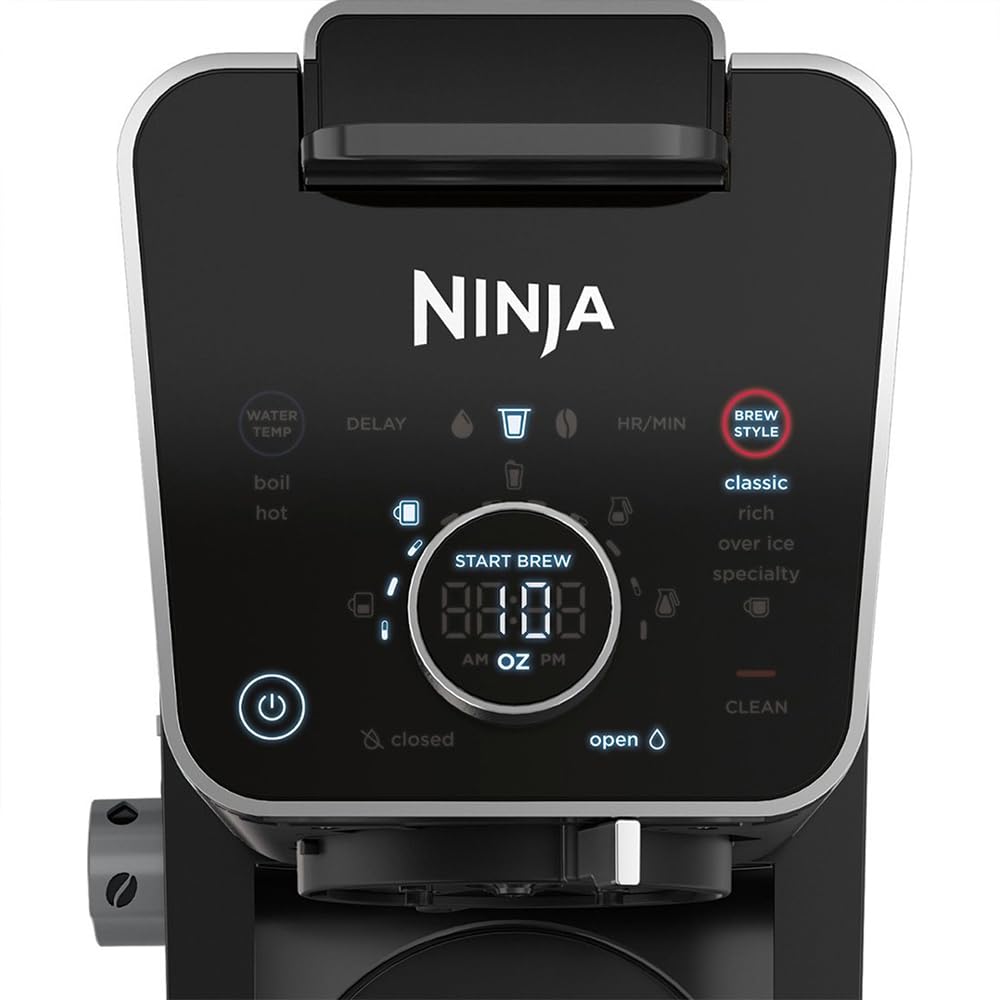 Ninja CFP305 DualBrew Pro Specialty 12-Cup Drip Coffee Maker Thermal Carafe (Renewed)