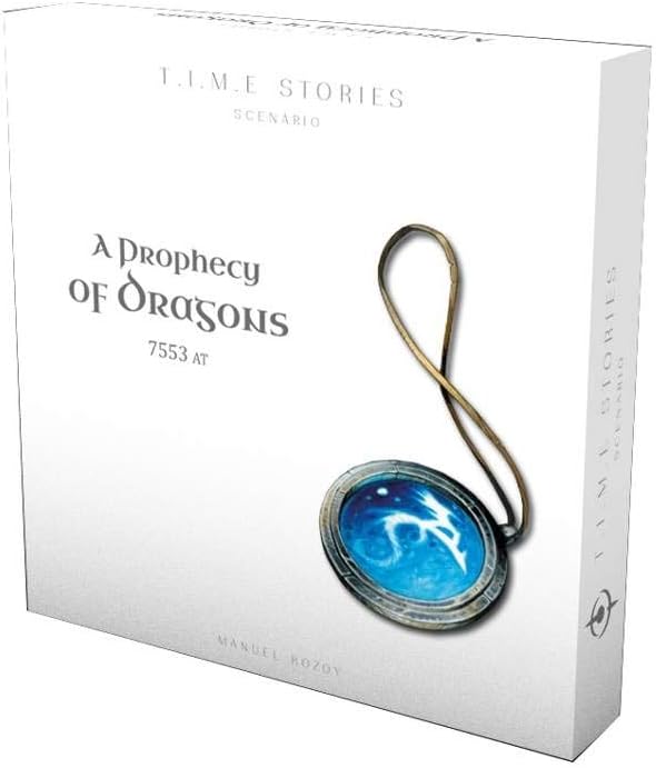 TIME Stories A Prophecy of Dragons EXPANSION - Uncover an Alternate Medieval Reality! Cooperative Strategy Game for Kids &amp Adults Ages 12+ 2-4 Players 60 Min Playtime Made by Space Cowboys