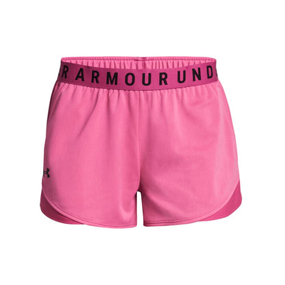 Under Armour Women's Play Up Twist 3.0 Shorts, (686) Astro Pink/Astro Pink/Black, Large