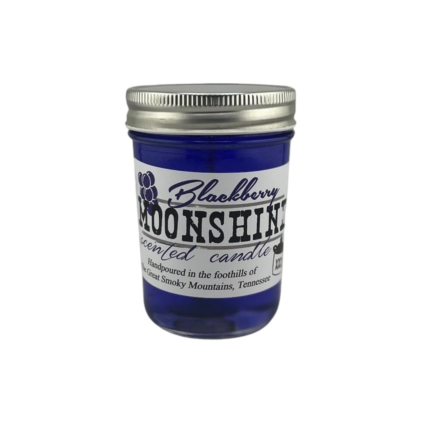 The Candle Cottage Mini Moonshine Candle - BlackBerry