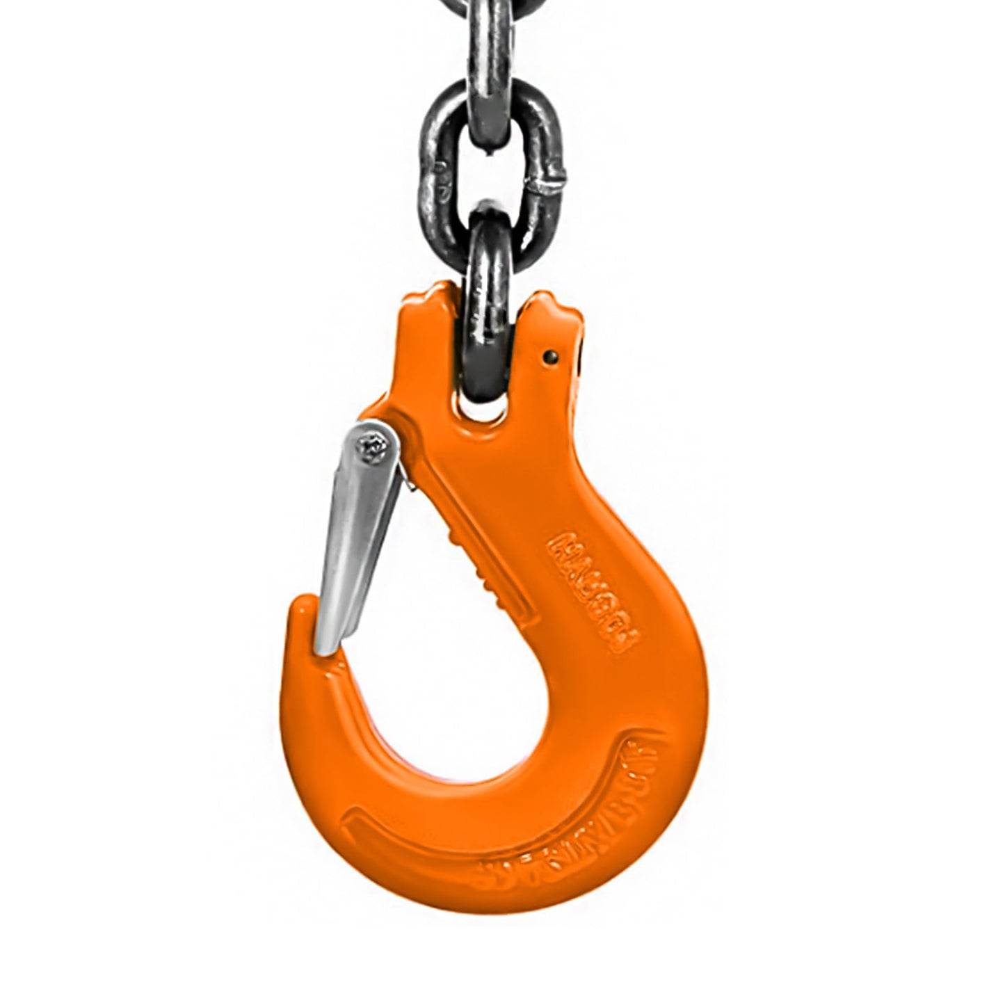 SALUINOKI 4 Chain Lifting Sling with Hooks 10Ft x5/16 inch 14000lbs 6.4 Ton for 4 Way Chain Lift