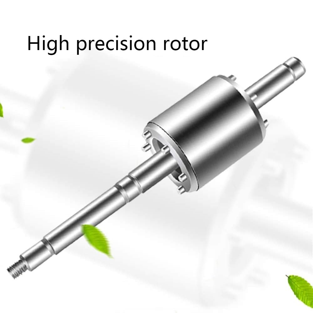 Regenerative Blower 0.5HP/0.74HP/1.49HP 110v Single Phase, Aluminum Alloy High-Pressure Vortex Ring Blower, Industrial Vacuum Pump for Air Blowing(550W/0.74HP)