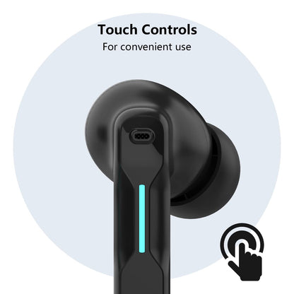 FEDIKER SW4 Pro Wireless Earbuds for PC/Computer/Laptop/Mobile - Dongle & Bluetooth - 20ms Low Latency - 4 Mics – Gaming - Work Headset/Headphones for Office