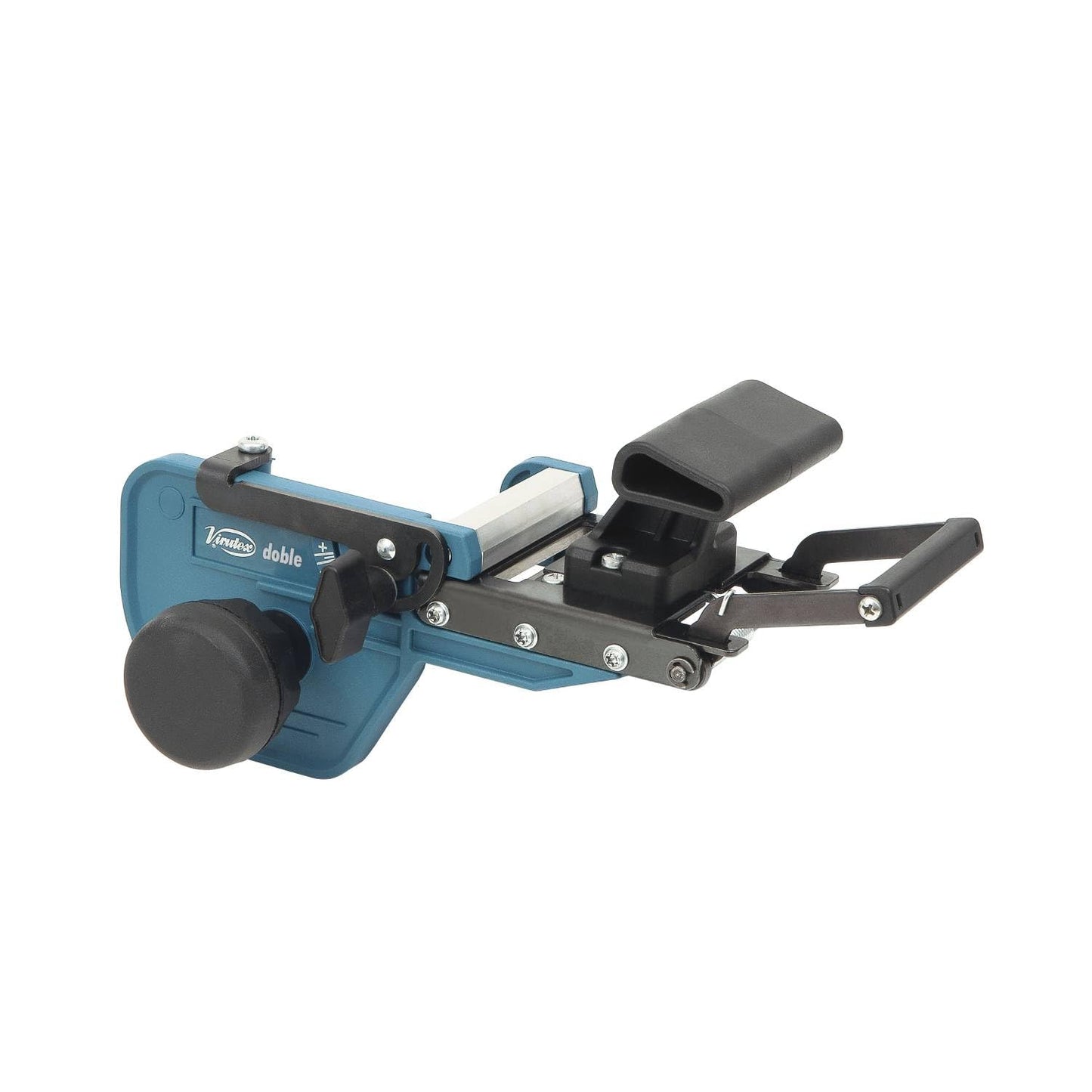 Virutex RC321S Edge Banding Trimmer Tool, Hand End Trimmer for PVC ABS Melamine, Adjustable Guide, Up to 3 mm Thickness, Professional Woodworking Tool
