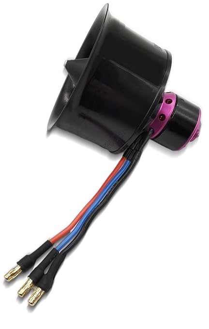 50mm EDF 4900KV 3S Maximum thrust770gBrushless Motor Applicable to RC Jet Aircraft