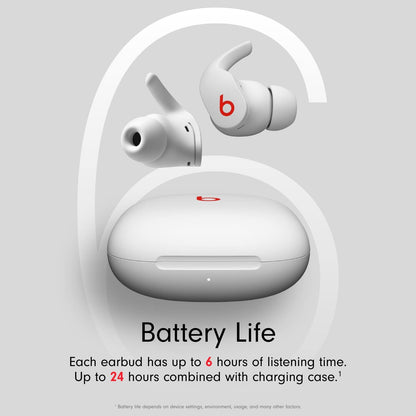 Beats Fit Pro True Wireless Bluetooth Noise Cancelling in-Ear Headphones - White