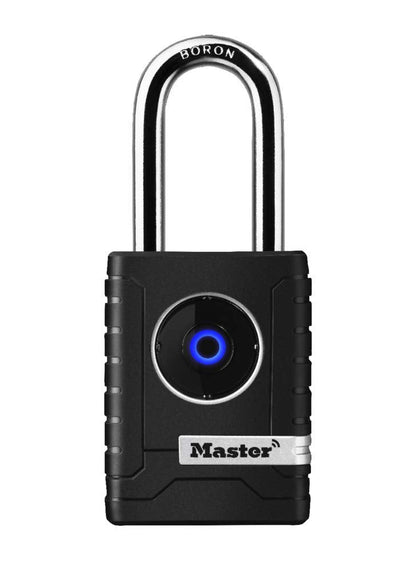 Master Lock Bluetooth Outdoor Padlock with Easy Backup Keypad Entry – 4401DLH