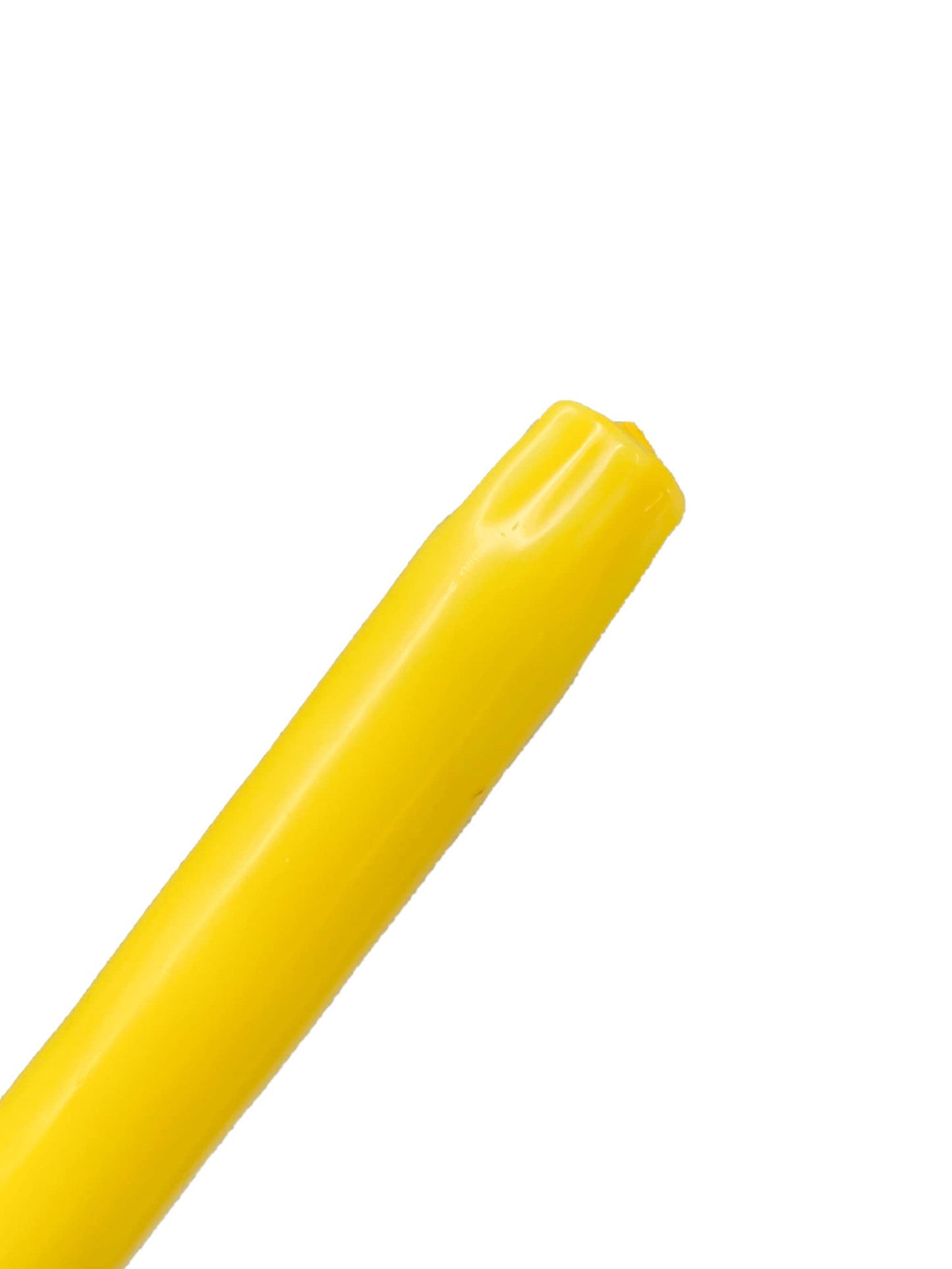 D'light Online Elegant Unscented 12" Yellow Taper Candles Premium Quality Hand-Dipped Tapered Candles, Dripless and Smokeless - Set of 12 Individually Wrapped (12 Inch, Yellow)