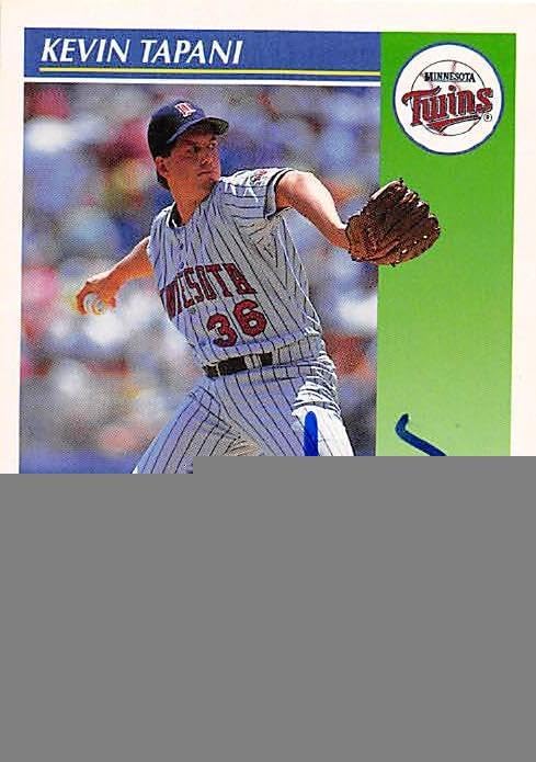 Autograph Warehouse 247432 Kevin Tapani Autographed Baseball Card - Minnesota Twins 1992 Score - No. 507