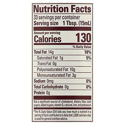 La Tourangelle, Organic Canola Oil, Expeller-Pressed Non-GMO Canola Seeds, Pesticide and Chemical Free, High Heat Neutral Cooking Oil, 16.9 Fl Oz