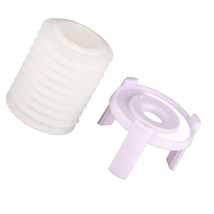 Egg Shell Remover Boiled Egg Extractor Egg Shell Peeler Huller Portable Kitchen Tools Egg Shell Remover (White)