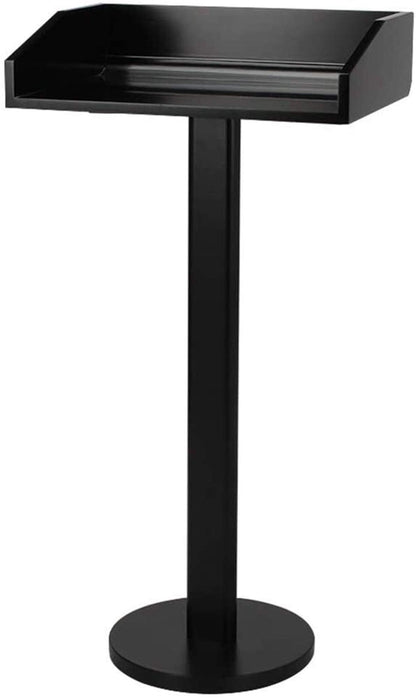 Lectern Podium Stand, Lectern Podium Free-Standing Floor Standing Pulpit Hotel Restaurant Entrance Podium Welcome Table Speaking Stage Master of Ceremonies