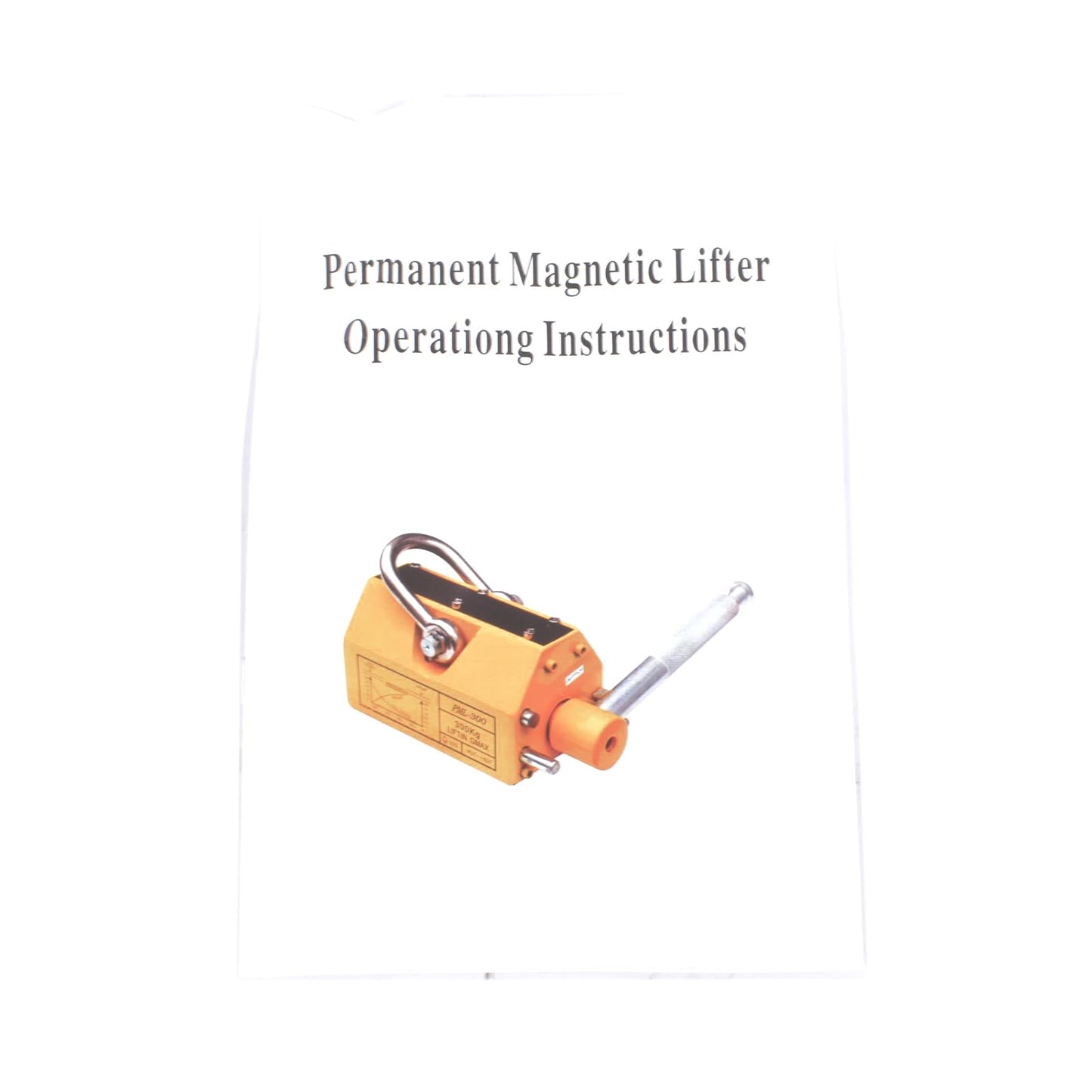 TEKKOAUTO Permanent Magnetic Lifter Lifting Magnet 2200 lbs/1000 kg Neodymium Hoist