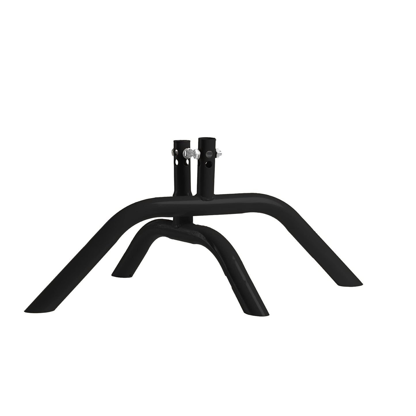 Angry Bull Barricades Metal Interlocking Steel Barricade (8.5 Ft. Heavy Duty, Bridge Feet, Black Powder Coated, Set of 10)