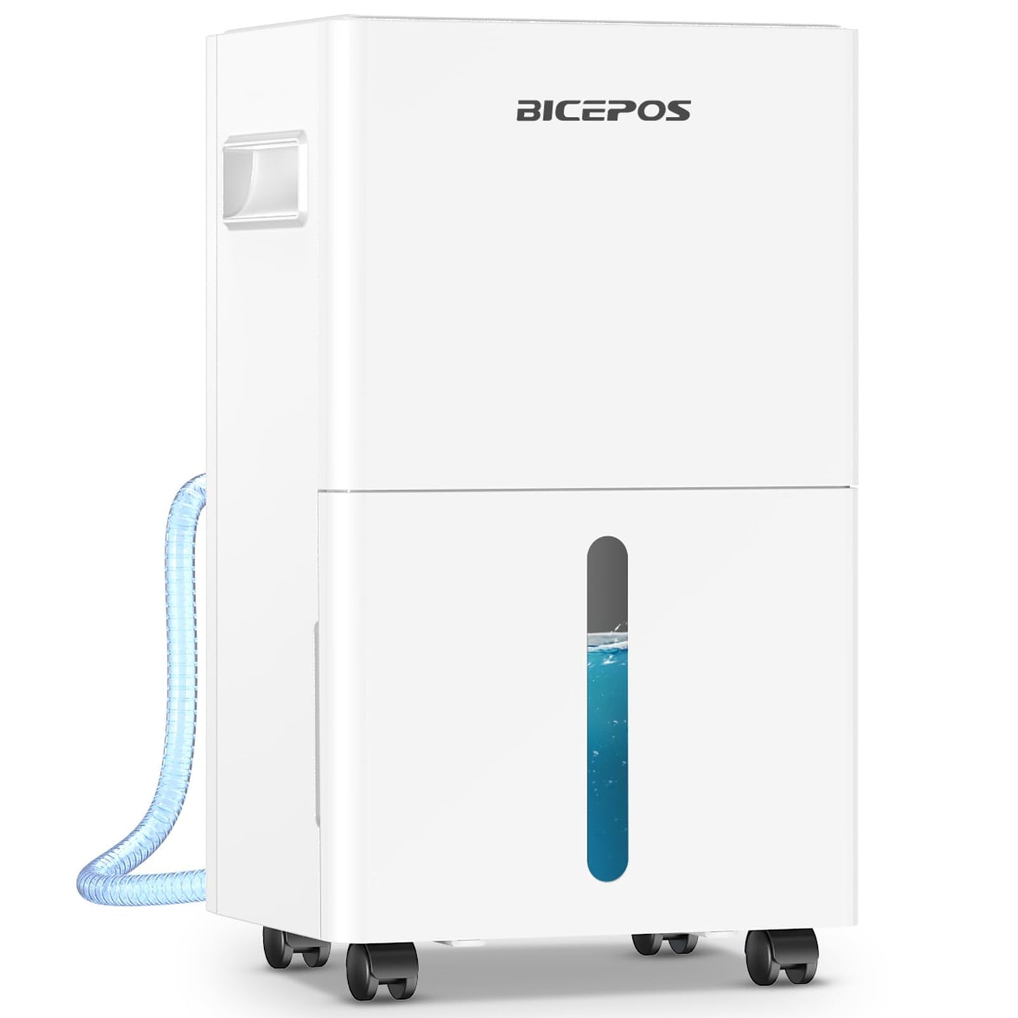 Bicepos 1500 Sq.Ft Dehumidifiers for Home, 21 Pints Dehumidifier for Basement, Bathroom, Bedroom, Large Room, 3 Modes, Auto Defrost, Intelligent Humidity Control, 24H Timer