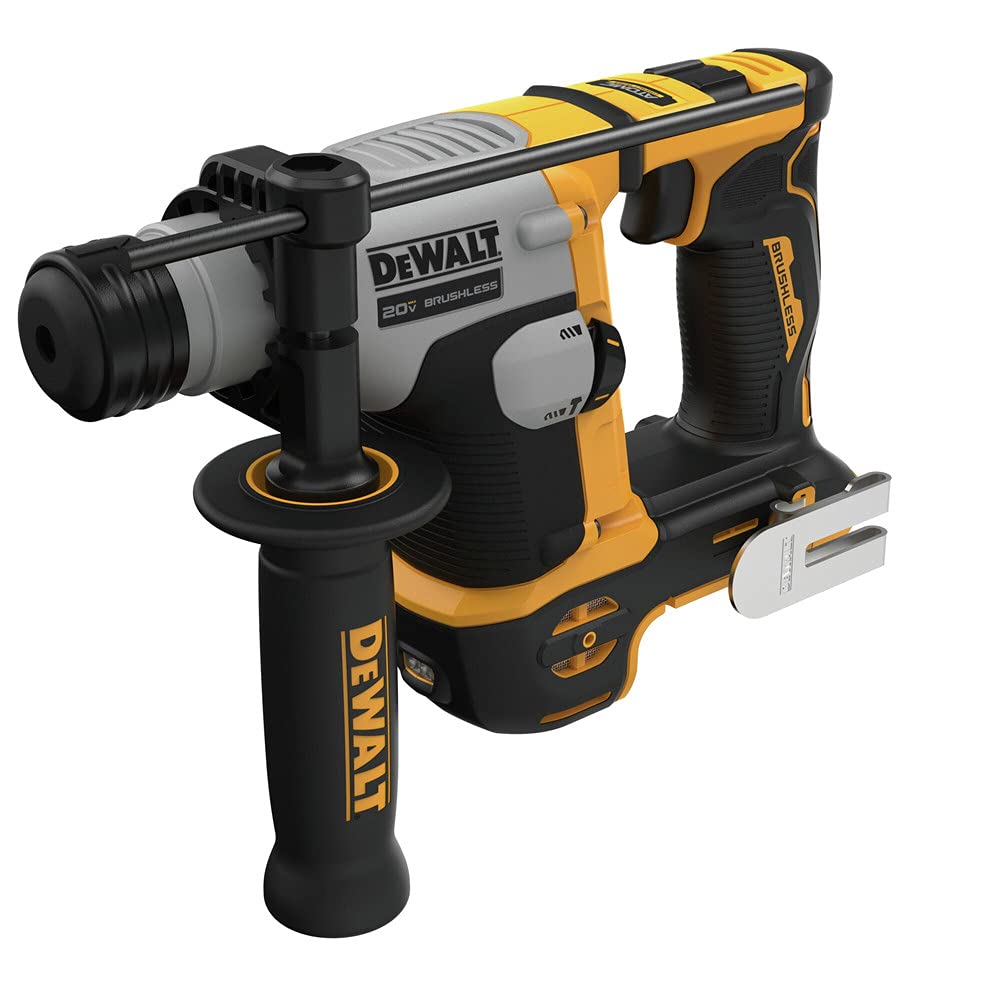 DEWALT 20V MAX SDS Plus Rotary Hammer Drill, Cordless, 5/8 in., Tool Only (DCH172B), Special Feature Brushless Motor, Compact