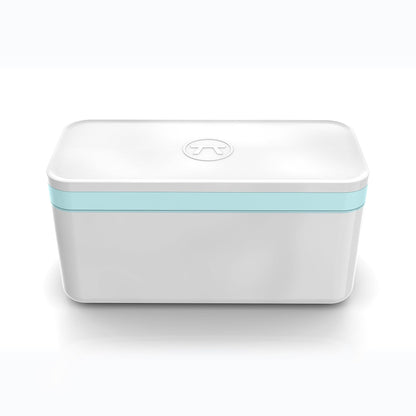 Outset Hexagon Silicone Ice Cube Tray and Storage Bucket, 29 Standard Honeycomb Cubes