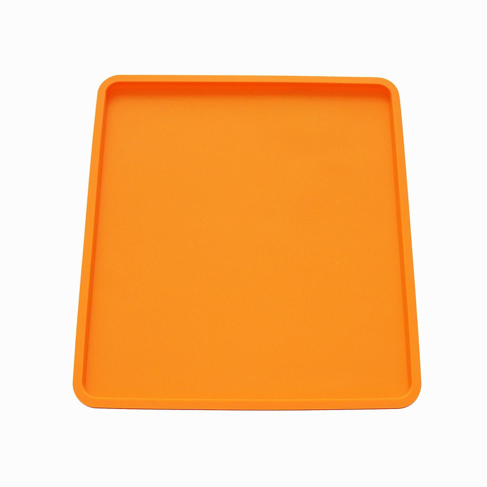 X-Haibei Swiss Roll Cake Mat Flexible Baking Tray Silicone Cookies Mold L10 W11inch H 0.78inch